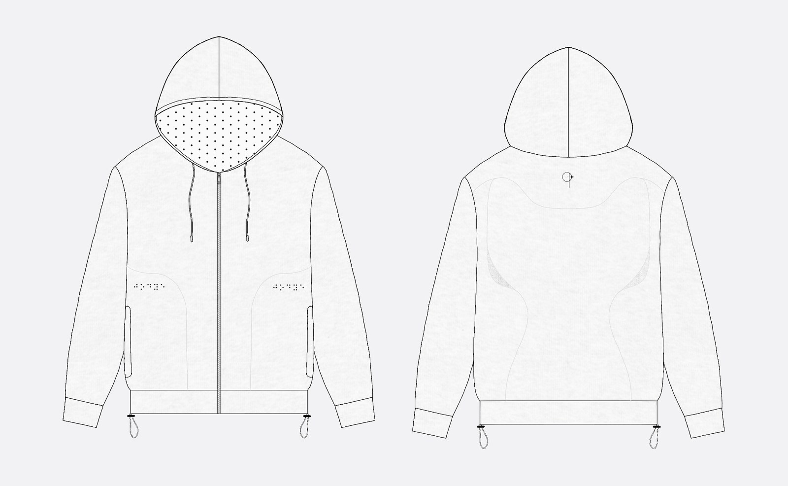 Jodye Drop 003 — NF Zip Hoodie